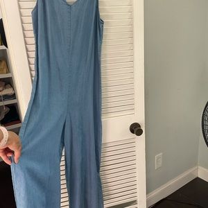 Zara Women’s denim jumpsuit